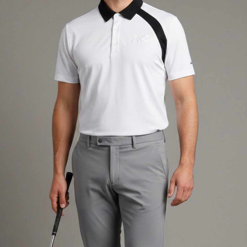 Baju Golf Pria PXG ESSENTIAL Mens Golf Wear Polo Shirt Original