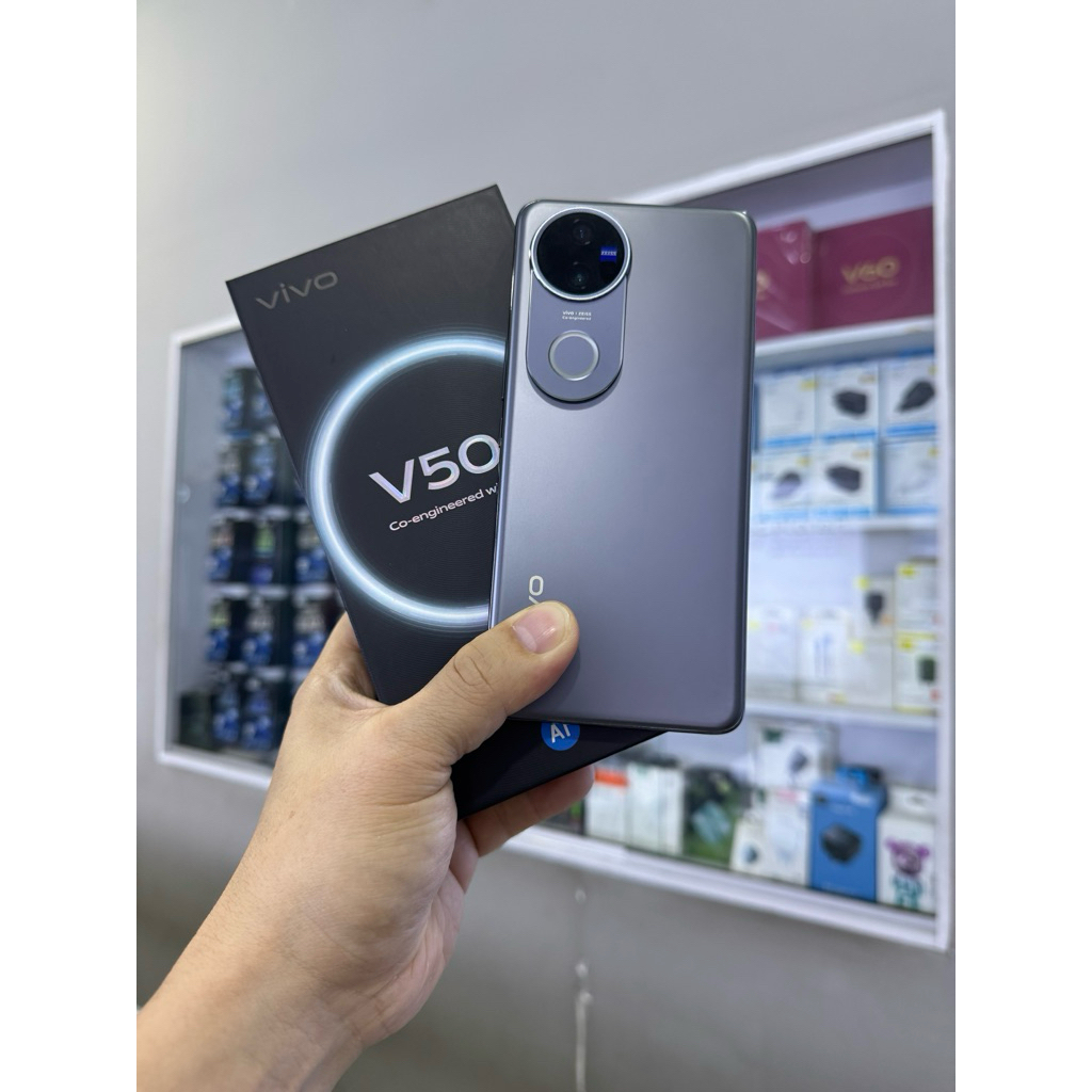 Vivo V50 5G Ram 12/256GB Second Fullset Original Garansi Resmi