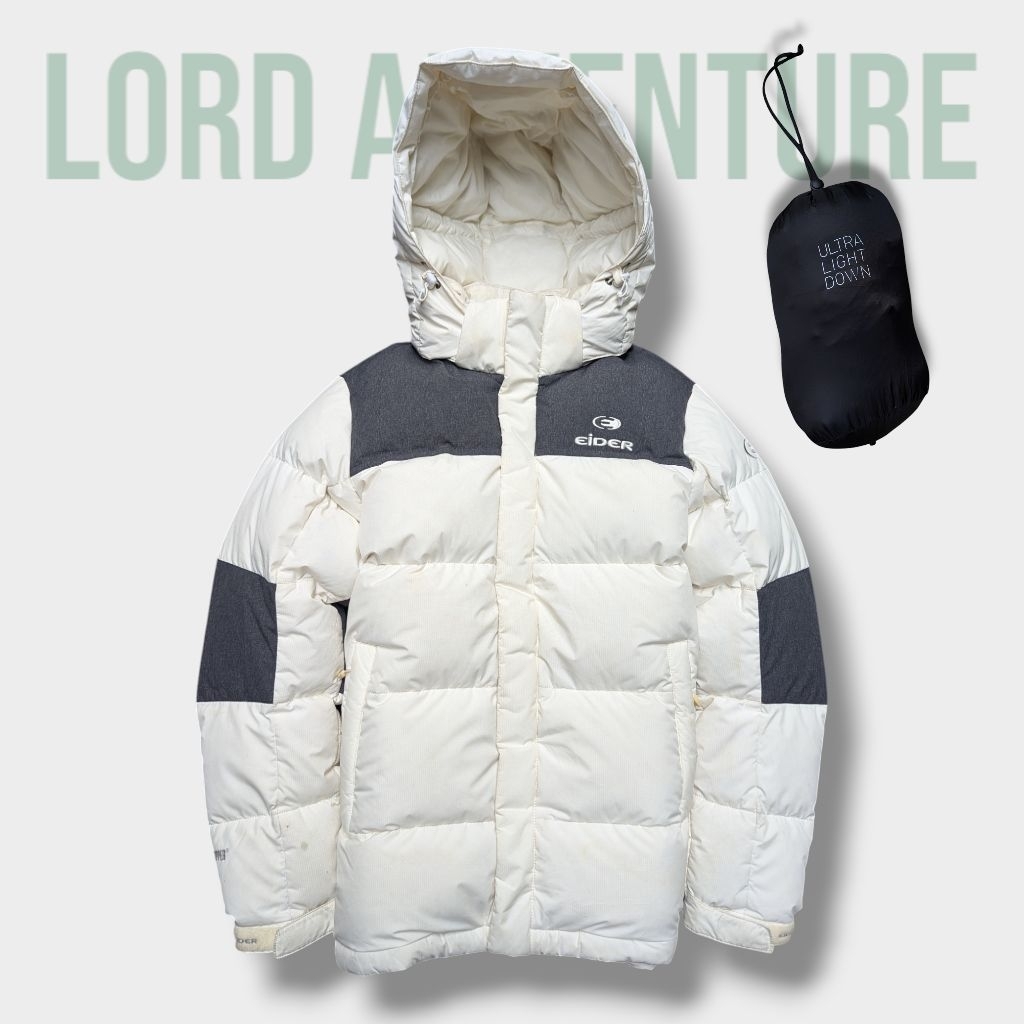 Jaket bulu angsa Eider Ulan Half 2 goose down jacket windstopper bulang outdoor fp800 puffer musim d