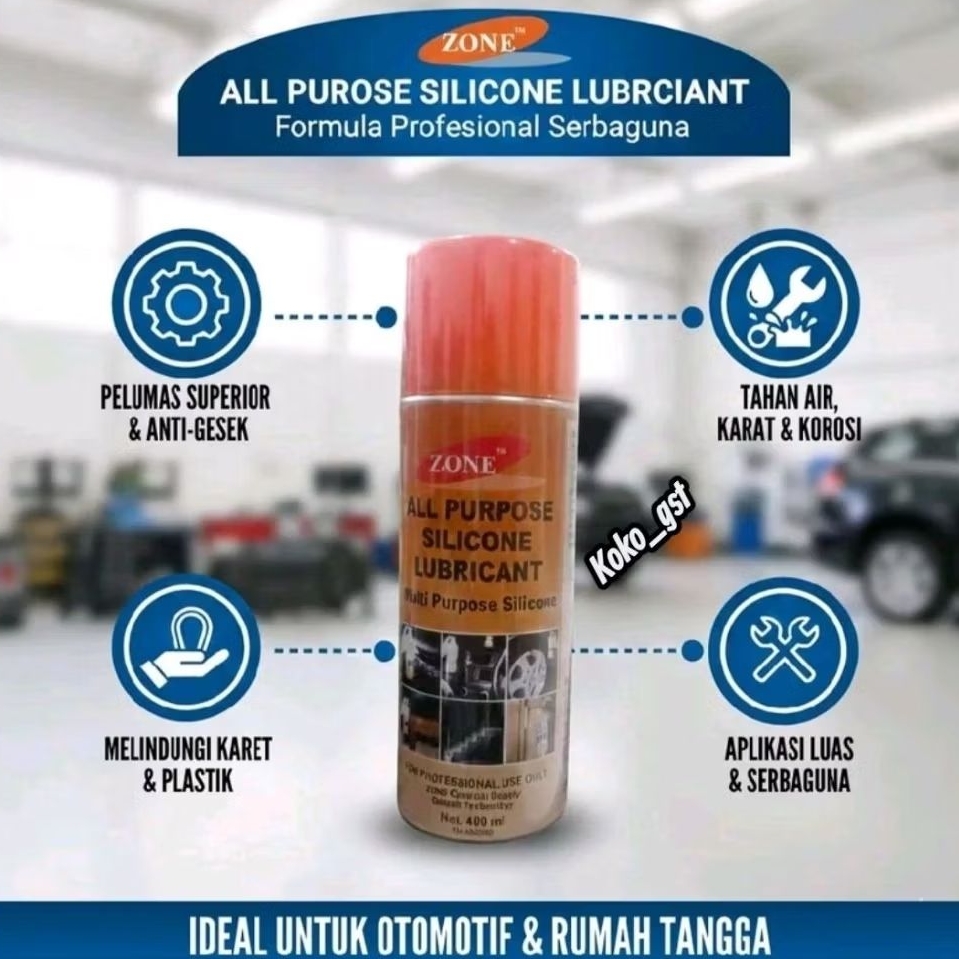 zone alporpose silicone spray 400 ml