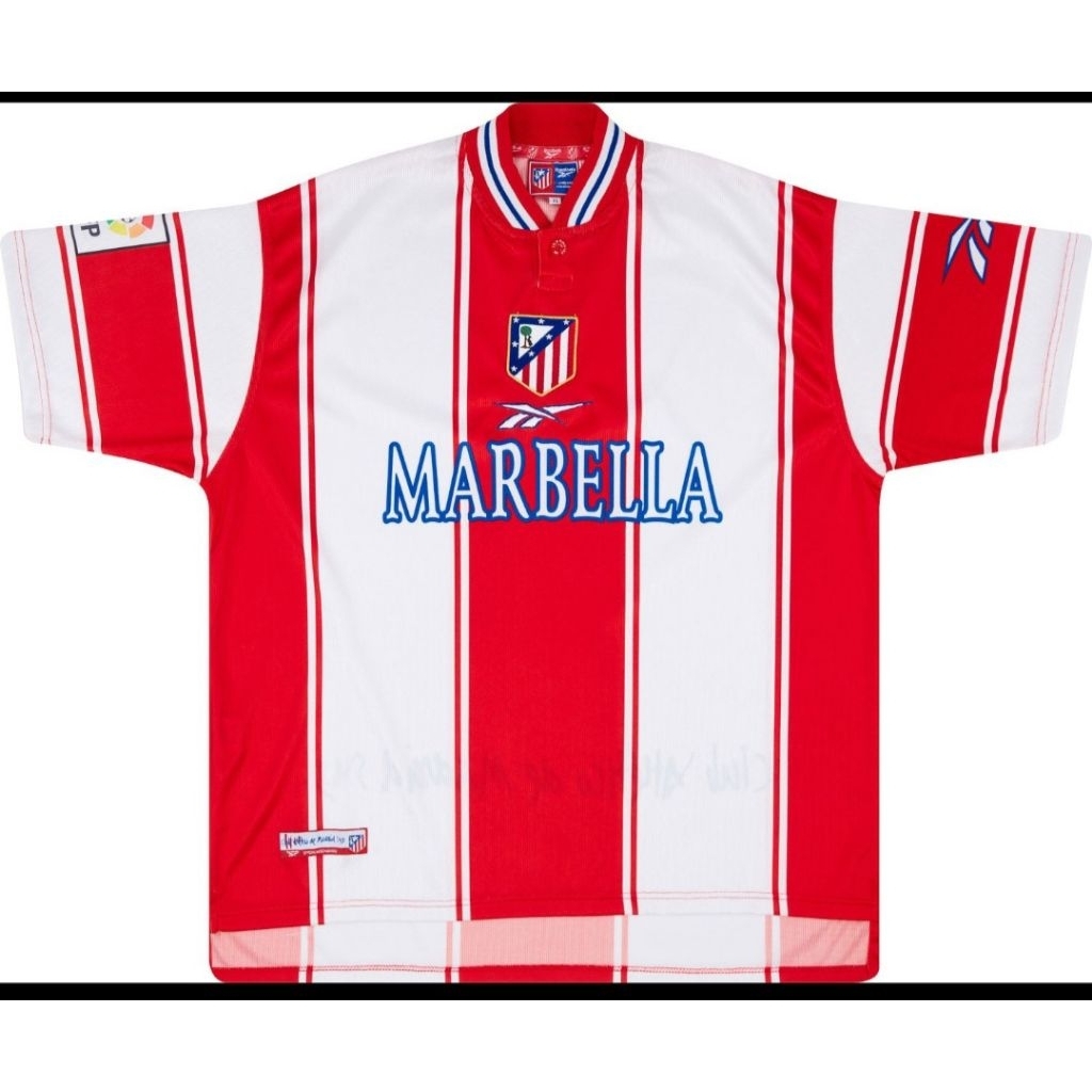 Jersey Retro Atletico Madrid Home 1999-2000