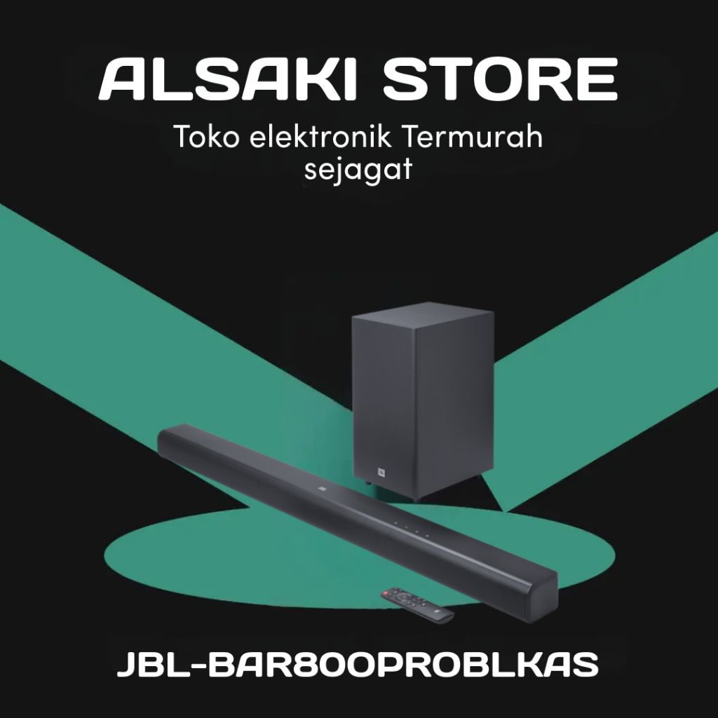 JBL SOUNDBAR 5.1.2 ch BAR 800 JBL-BAR80OPROBLKAS