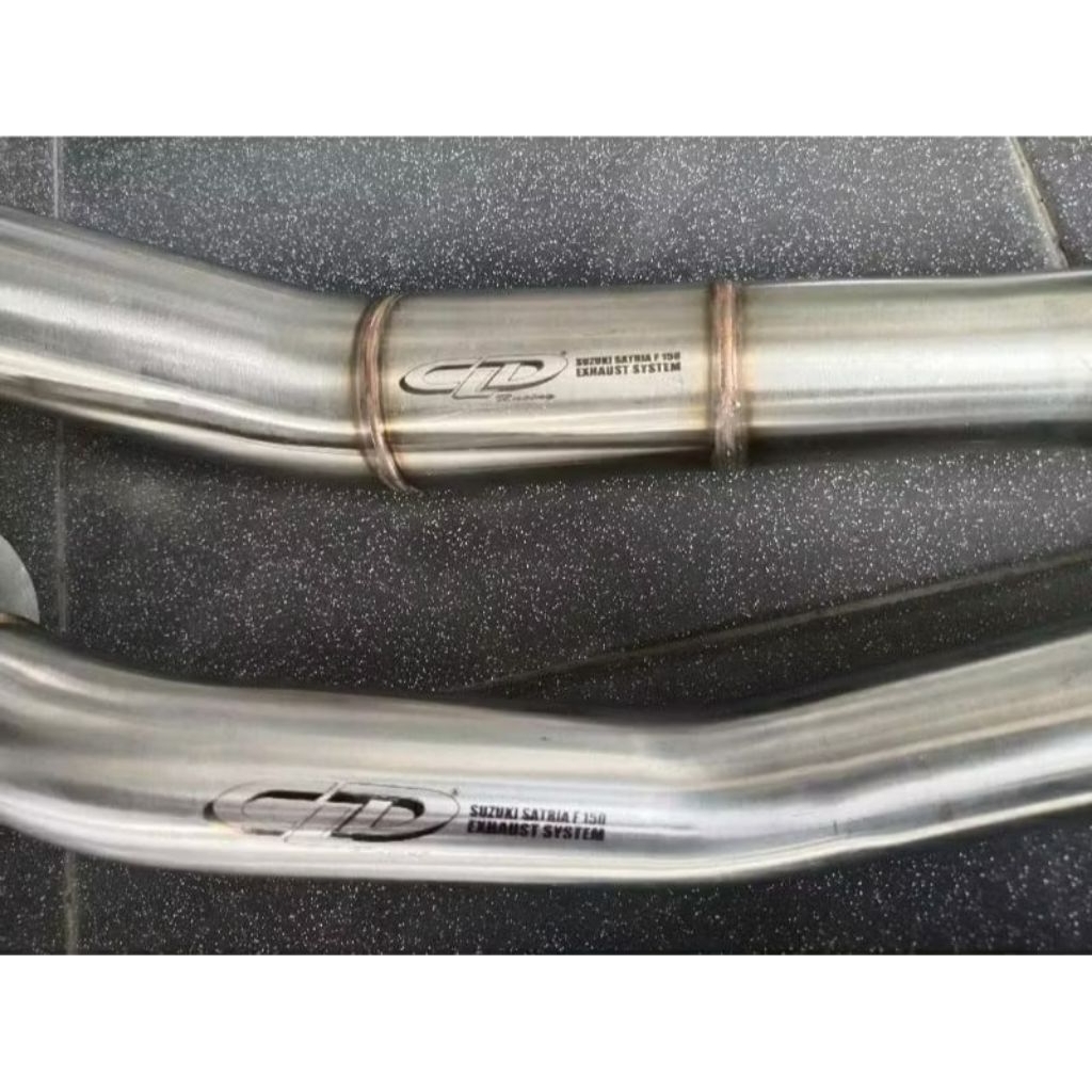 leheran / Pipa knalpot satria Fu type c1 dan c2 cld racing original cld racing