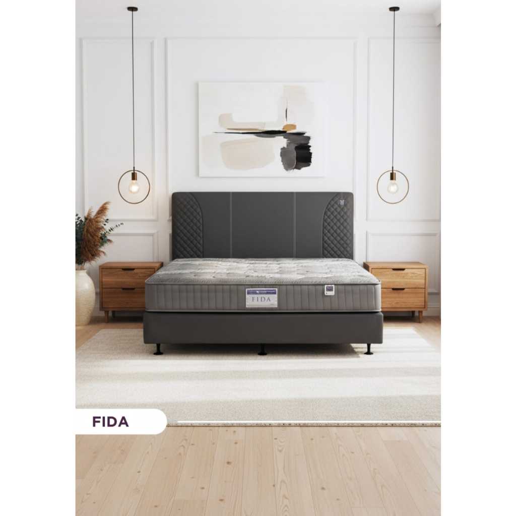 ANGEL Springbed Kasur Type NEW FIDA XTRA [FULL SET]