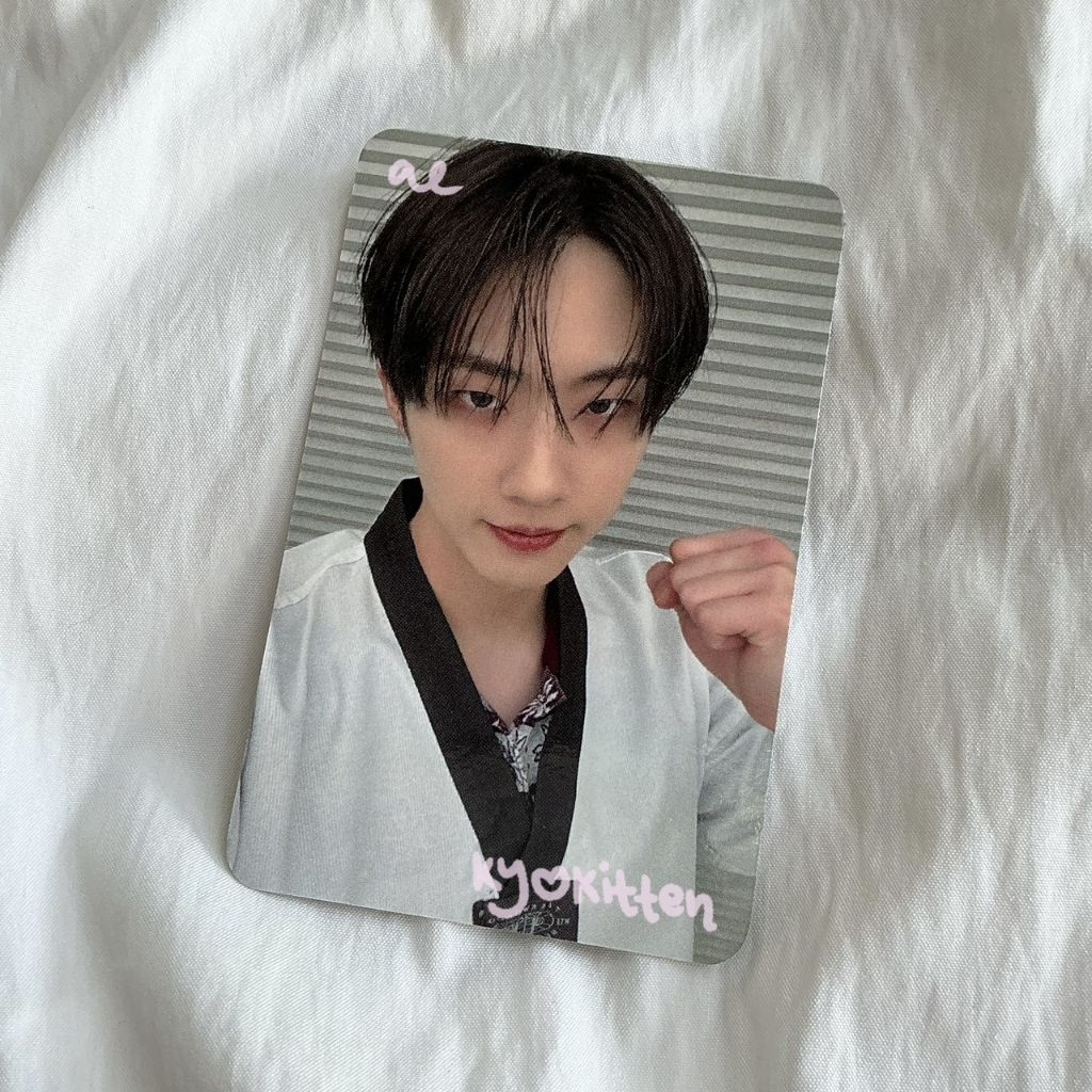 official photocard pc jiung everline pobsad song p1harmony piwon