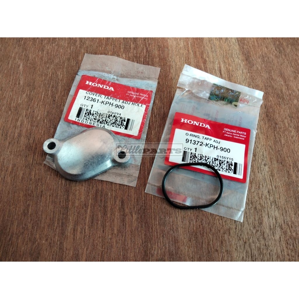 Tutup klep cover tappet dan seal oring honda karisma kirana Supra x 125 lama ori original ahm