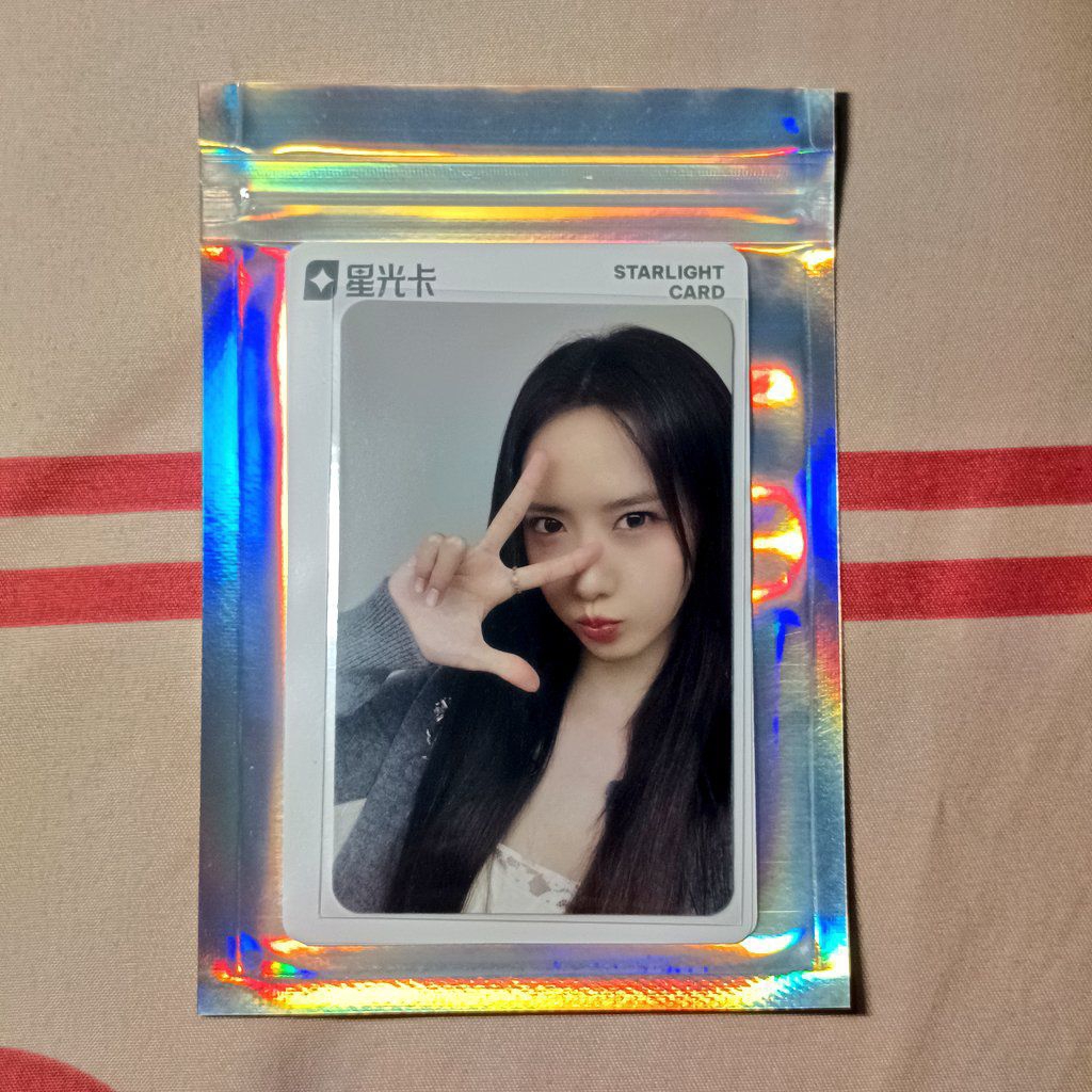 Photocard QQ SMTOWN SNSD Girls Generation Yoona