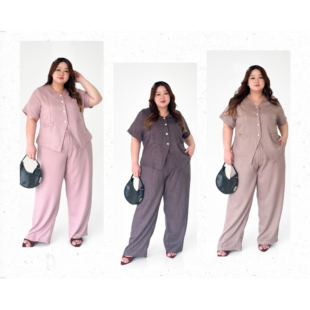 Aina Setelan Jumbo - setelan Wanita - Setelan Jumbo - Setelan Bigsize - Set Jumbo