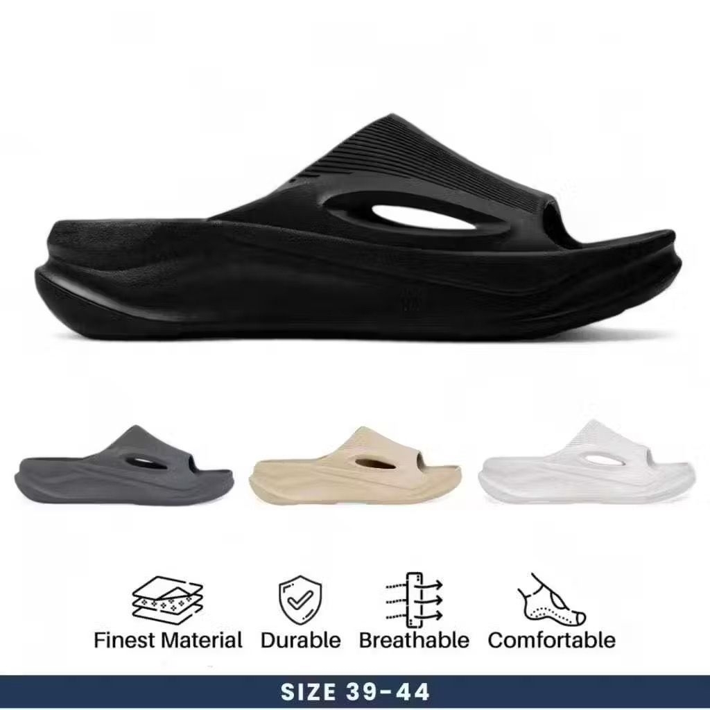 SANDAL SLOP PRIA SANDAL SLOP COWOK TERBARU ANTI SLIP NYAMAN & CASUAL SANDAL SLIP ON
