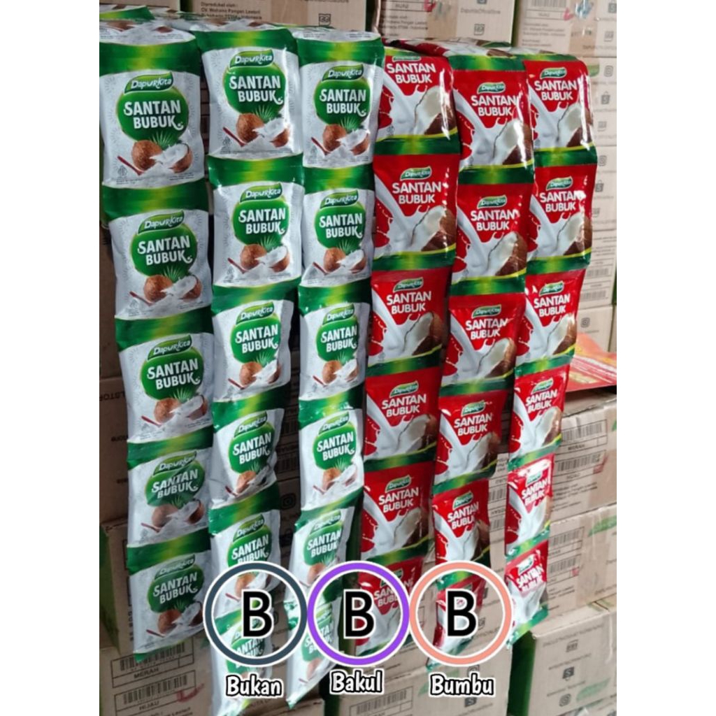 SANTAN BUBUK DAPURKITA 1 RENCENG