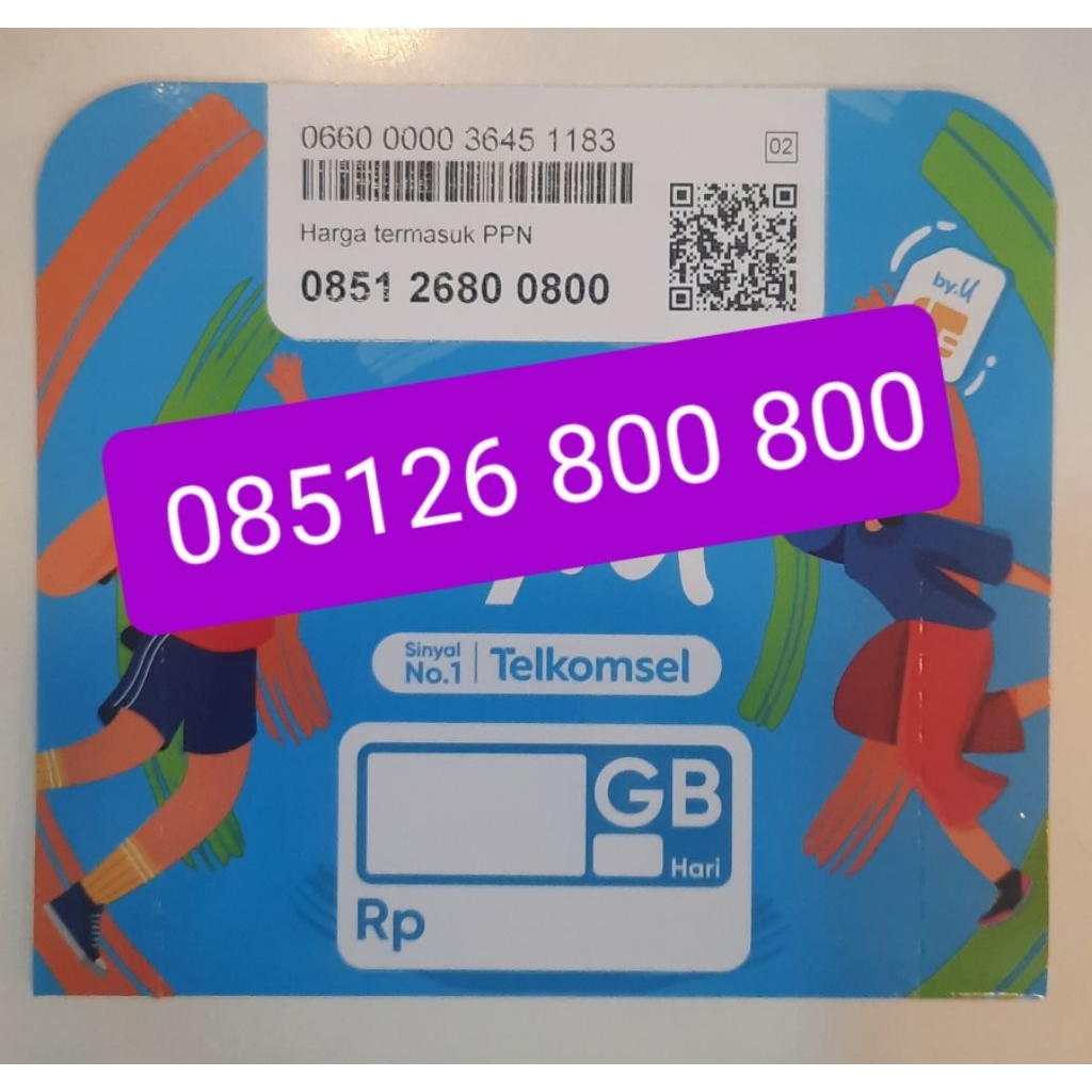 Nomer byu cantik 3gb