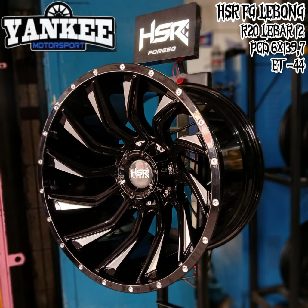 velg peek racing mobil ring 20 offroad hsr r20 ebar 12 bisa buat pajero fortuner hilux triton ford