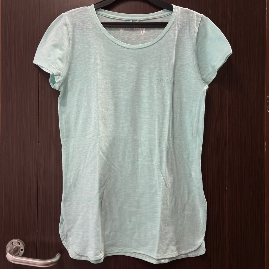 [ORIGINAL] KAOS L CEWE PEREMPUAN WANITA A*RWALK HIJAU TOSCA MUDA LIGHT TURQUOIS