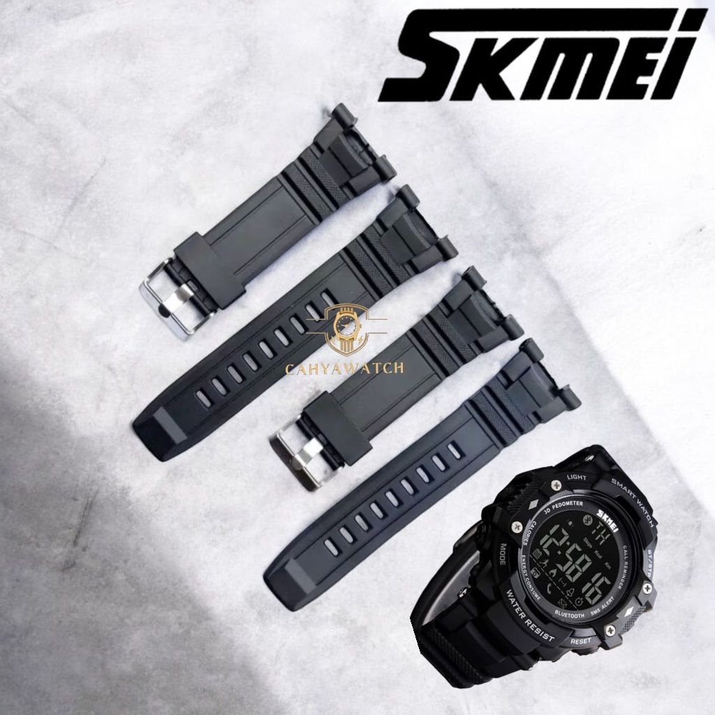 Tali Jam Tangan Skmei 1180 1164 Rubber Strap Jam Skmei