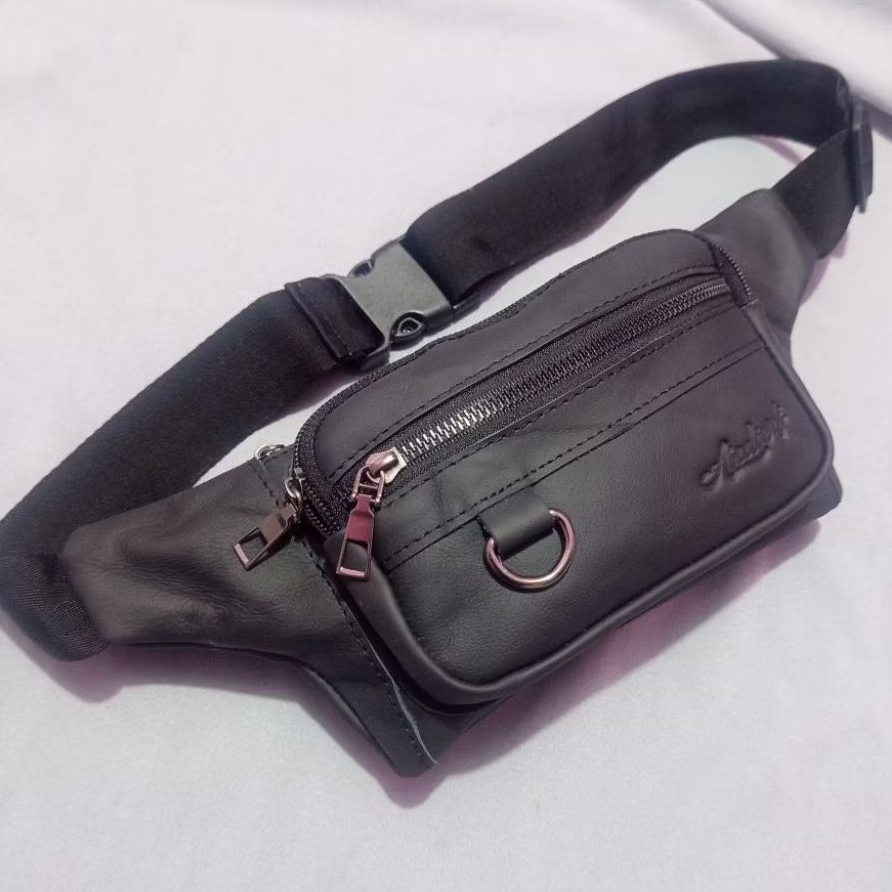 TAS PINGGANG KULIT ORIGINAL Andierfi PRIA WANITA TAS SLEMPANG KULIT