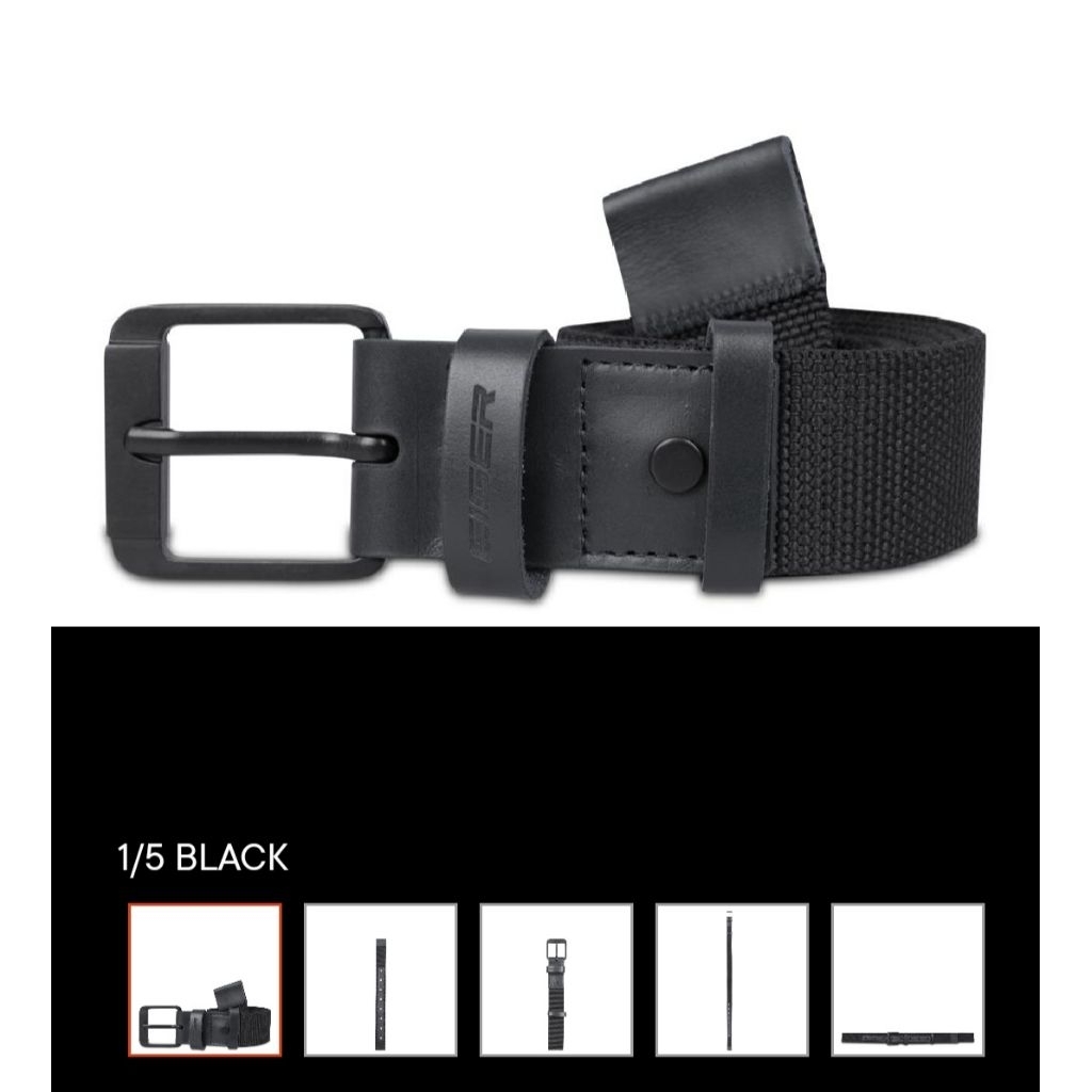 Ikat Pinggang Eiger FASTENING BELT Hitam