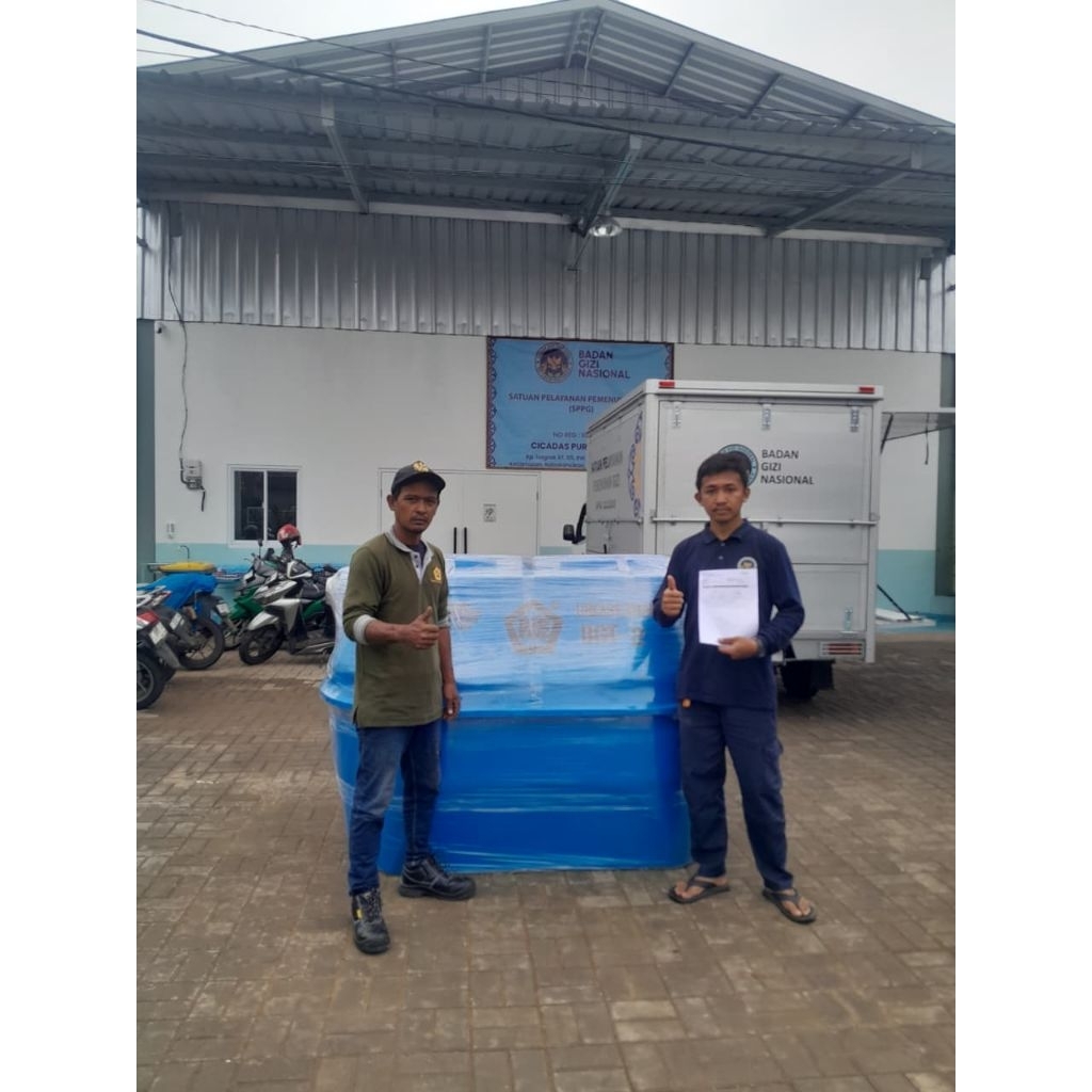 IPAL MBG 1 M3 1000 Liter Per Hari Pengolahan Limbah Restoran
