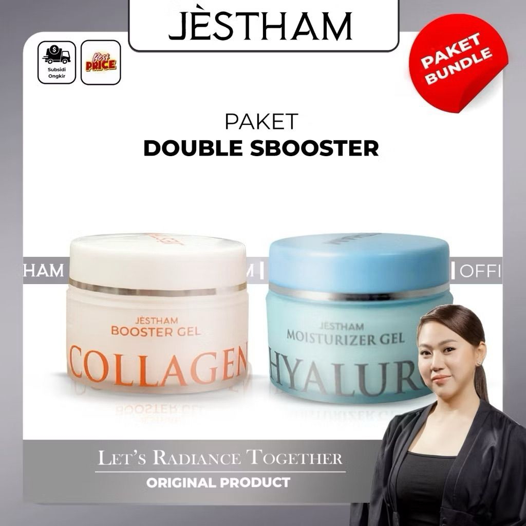 Jestham 16x Hyaluronan Moisturizer Gel ||Jestham Suncreen New || Jestham Handbody Kuning Luxury || J