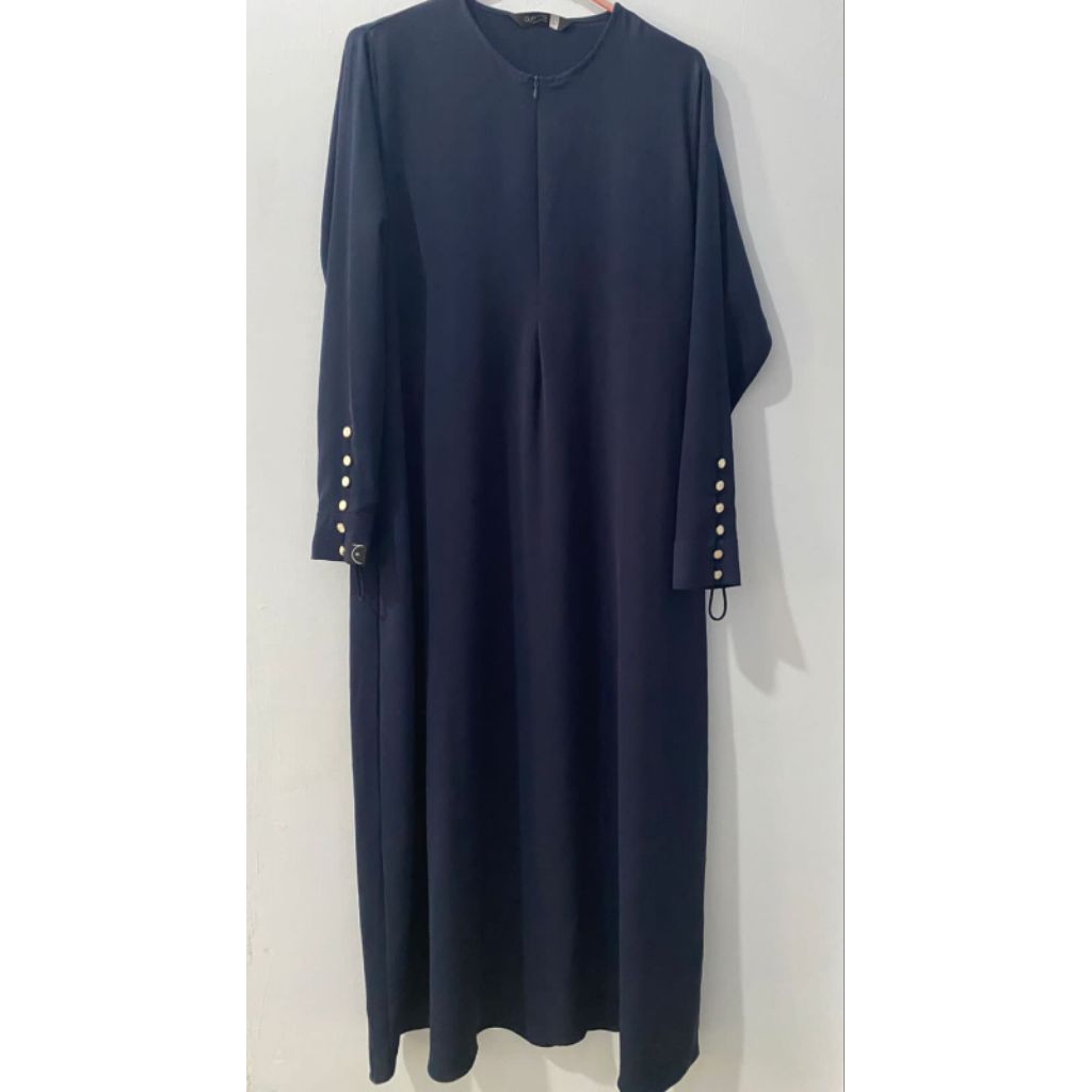 preloved saila dress midnight blue mazen size L aljenna