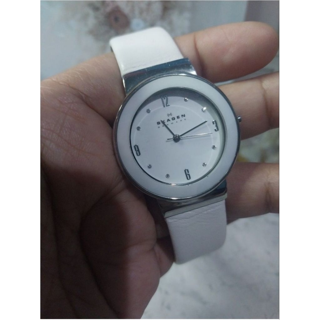 jam tangan analog wanita import original by Skagen denmark skw2220