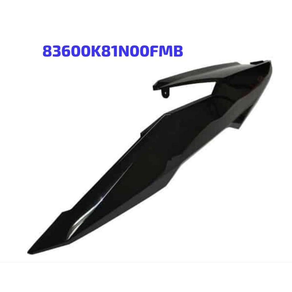 Cover Body Kiri Hitam – Honda New Beat (2016–2020) | 83600-K81-N00FMB