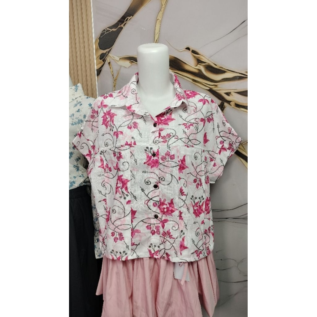 BAJU KEMEJA ATASAN WANITA, BAJU IMPORT BANGKOK
