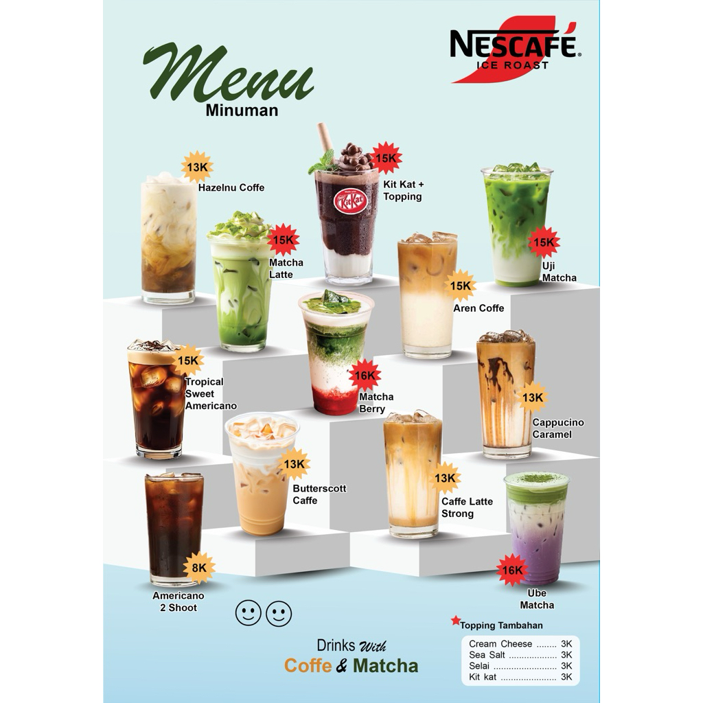 Jasa Design dan Cetak Menu Makanan/Minuman/Cafe