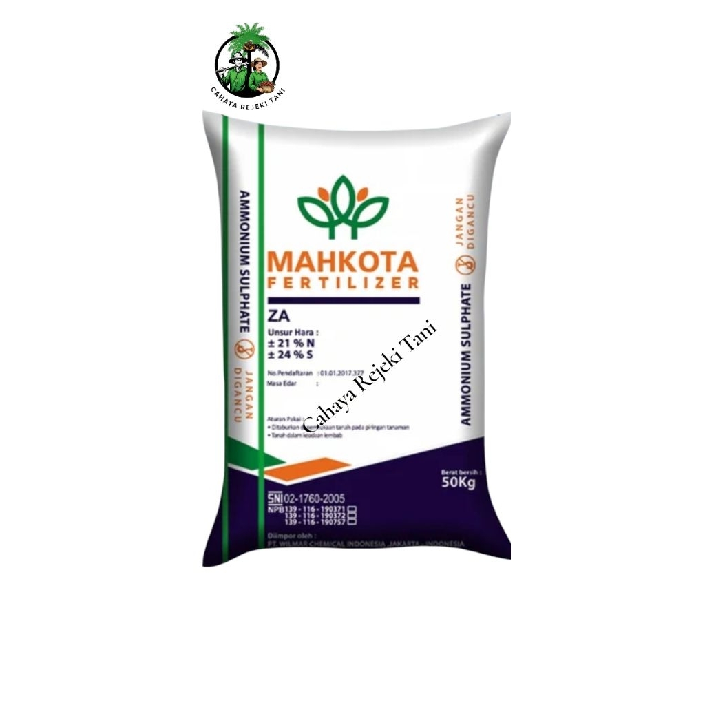 Pupuk Mahkota ZA Original 50 kg