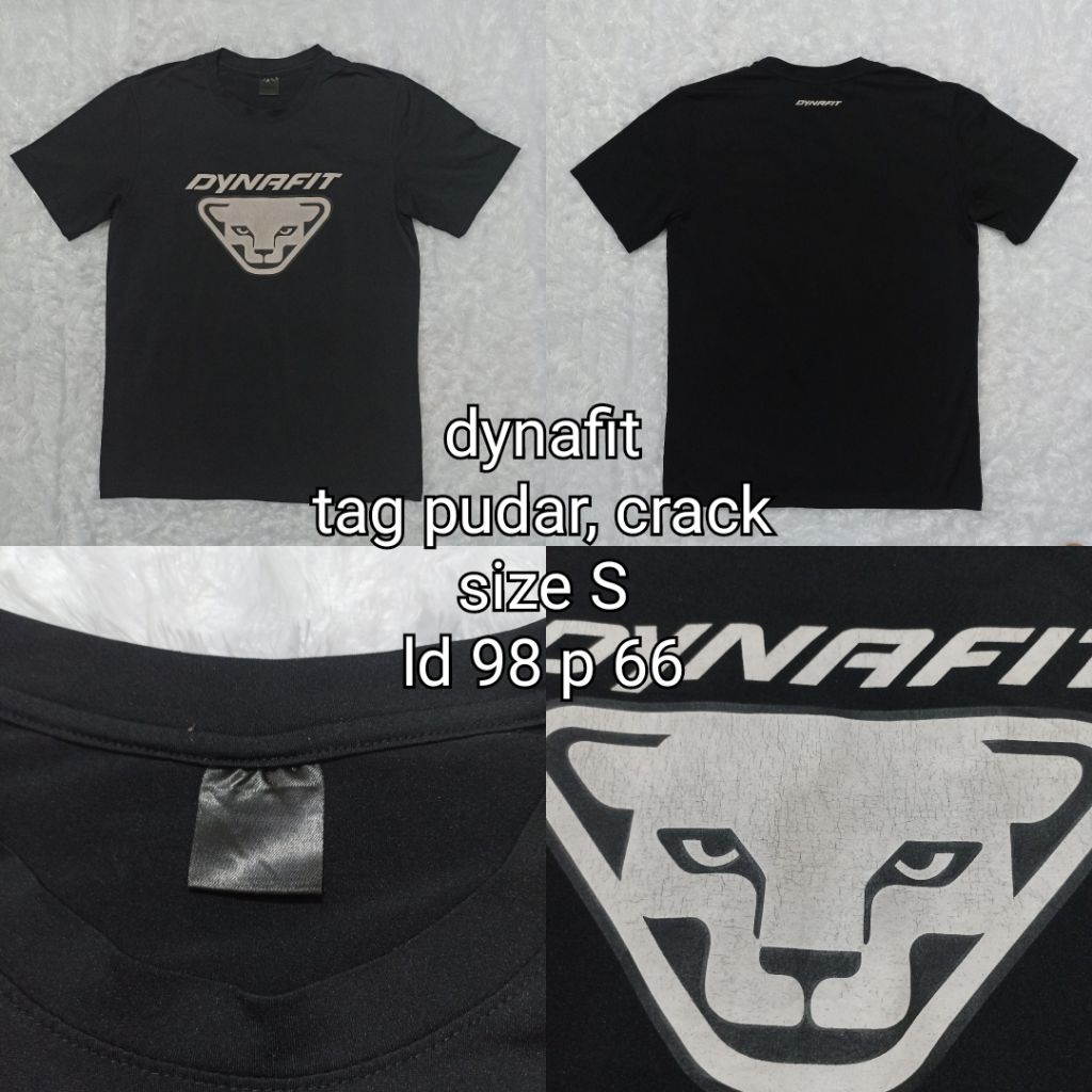 kaos olahraga Dynafit | warna hitam | size S
