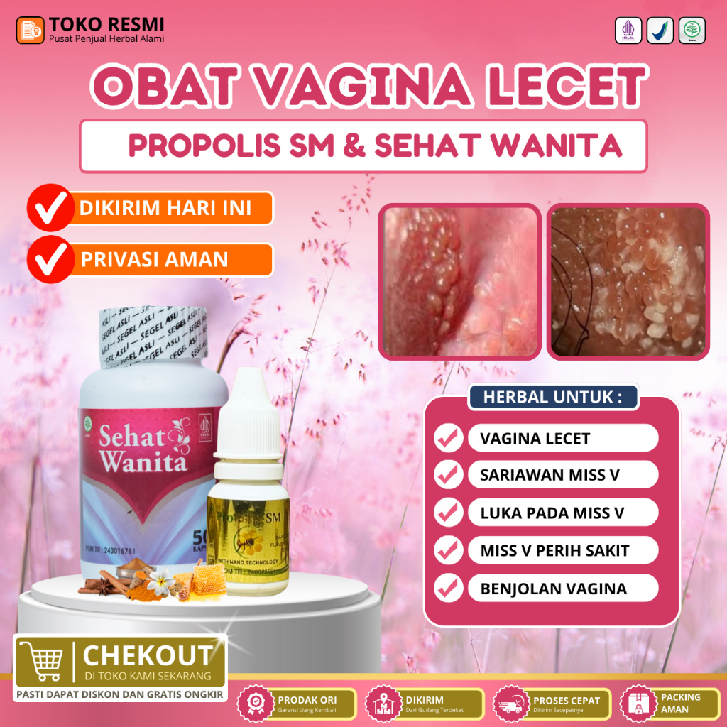 Obat Vagina Lecet Bengkak Sariawan Sakit Miss V Gatal dan Perih Benjolan Miss V Jamur Kulit Kelamin 