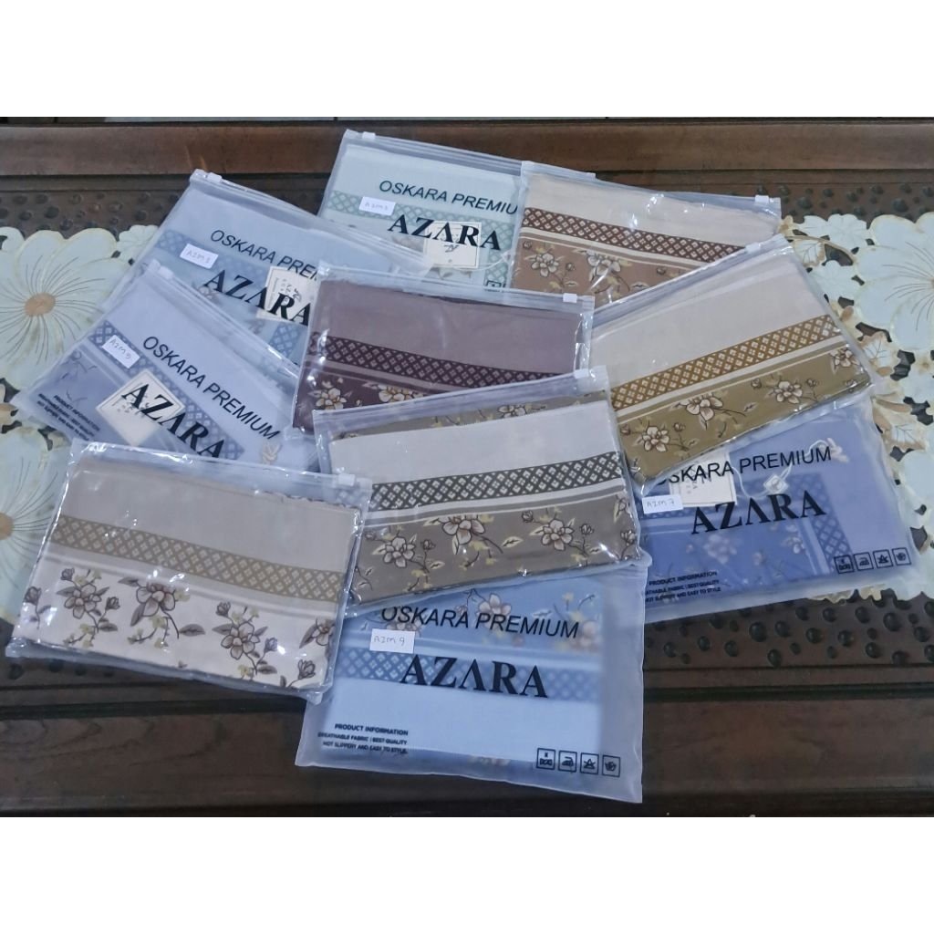 Hijab Segi Empat AZARA OSKARA MOTIF