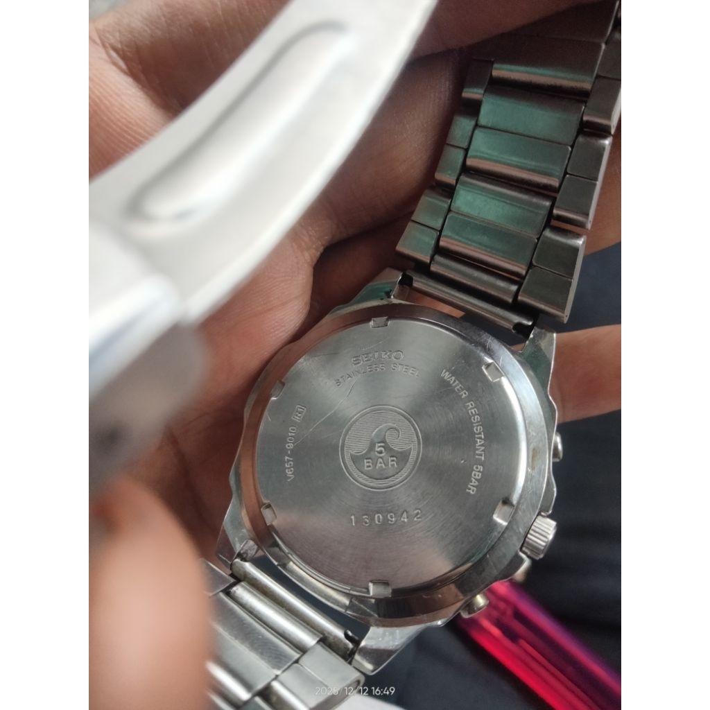 Jam Tangan Seiko SNDB33P1 7T92-0CA0 Chronograph All Original Mesin Jepang Seiko 7T92