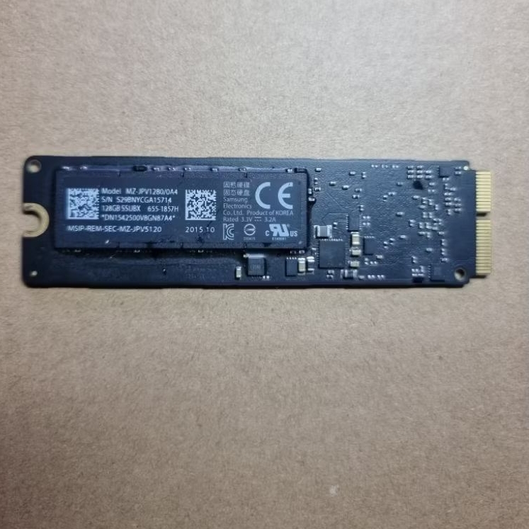 SSD 128GB Macbook 2013 2014 2015 2016 2017