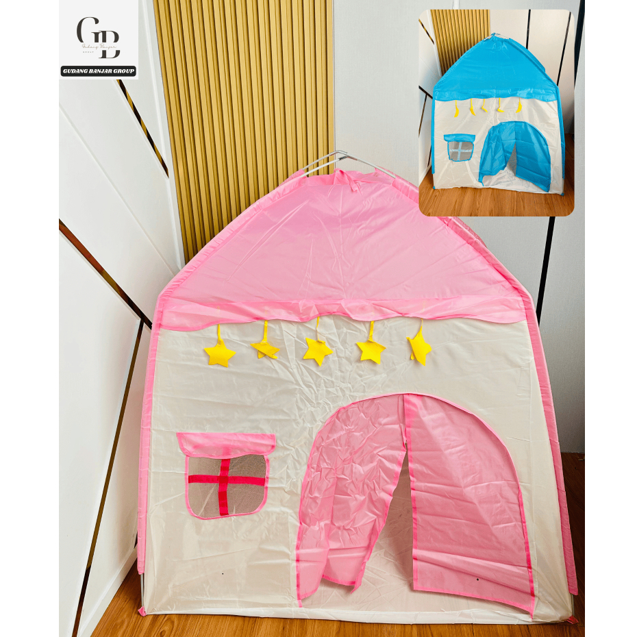 Tenda anak bentuk rumah serbaguna / mainan tenda anak