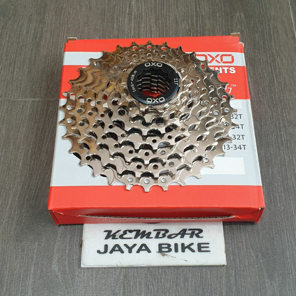 Sprocket Oxo 7 speed 11-32T Slop/Cassete CP/Chrom