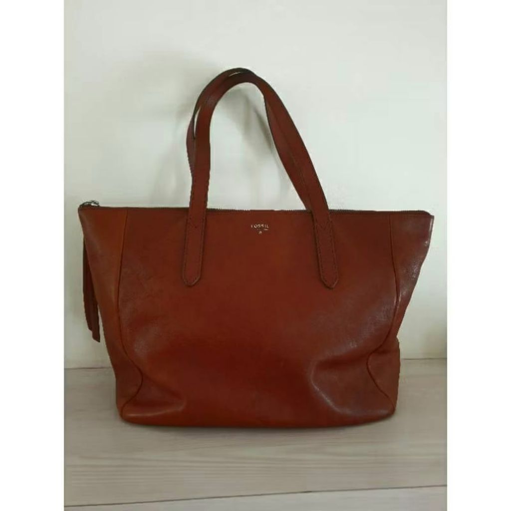 (Preloved)Tas Fossil Totebag original mulus (Preloved)