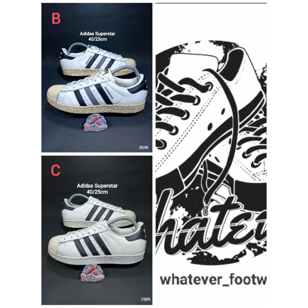 Sepatu Second superstar