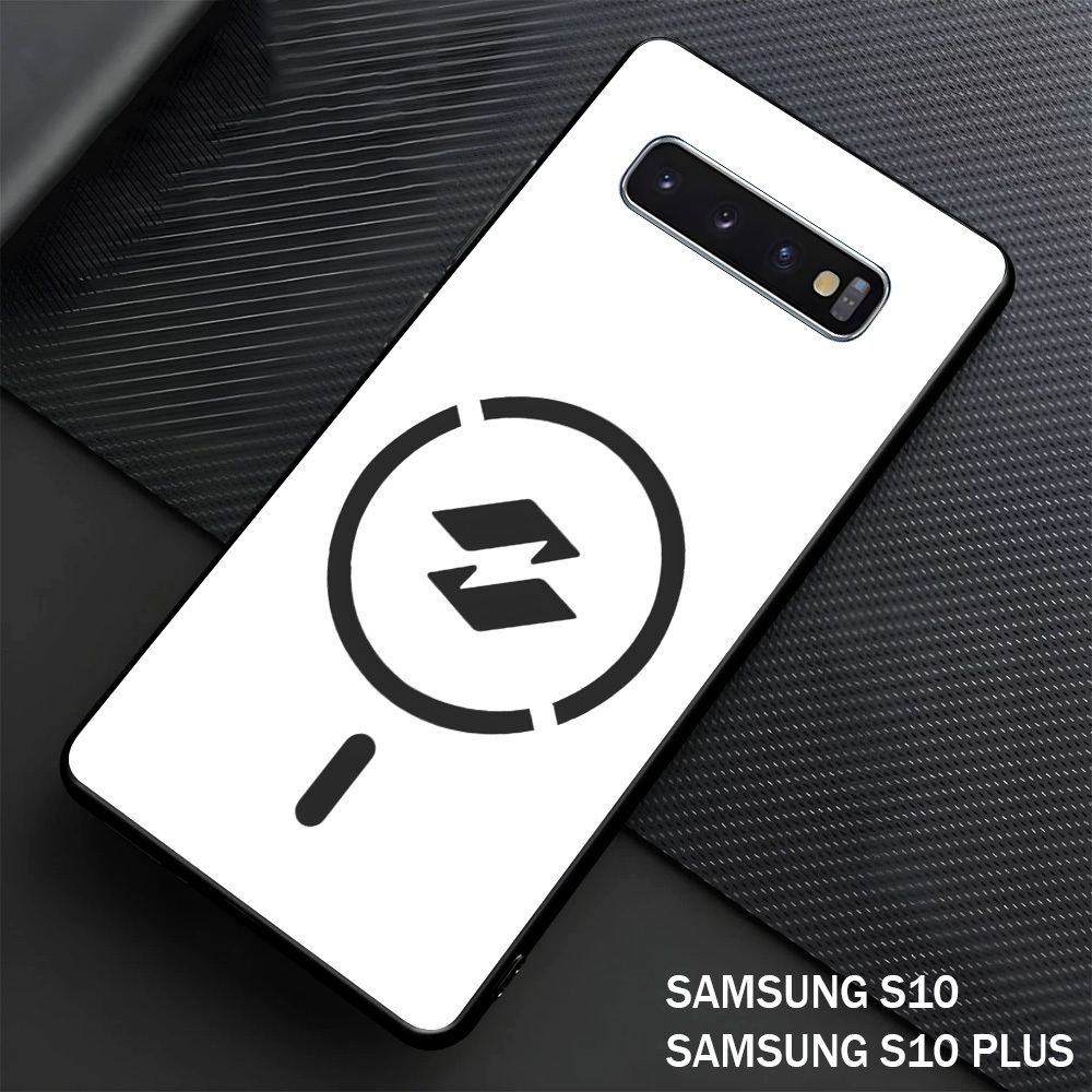 Softcase Kilau Glass Hp Terbaru Samung S10 PLUS I S10 silikon Hp Samsung S10 PLUS I S10 Case Mewah M