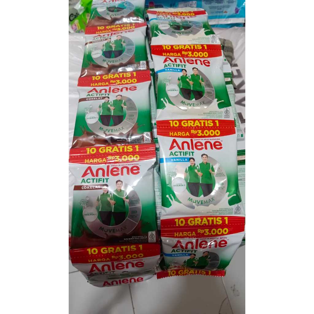 Anlene Activit Renceng 20gr isi 11 Sachet-Susu Dewasa Anlene