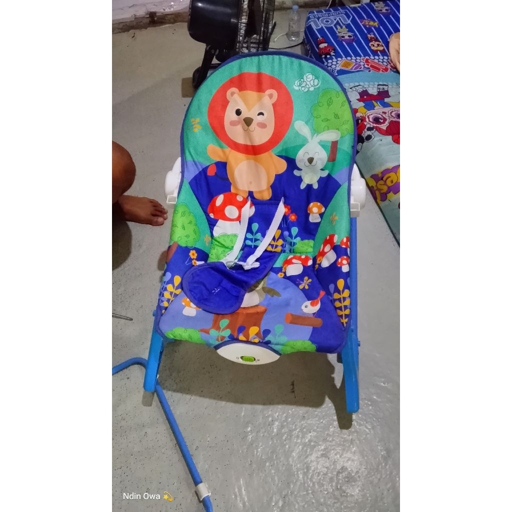 [PL] Bouncher / Rocker Space Baby Preloved