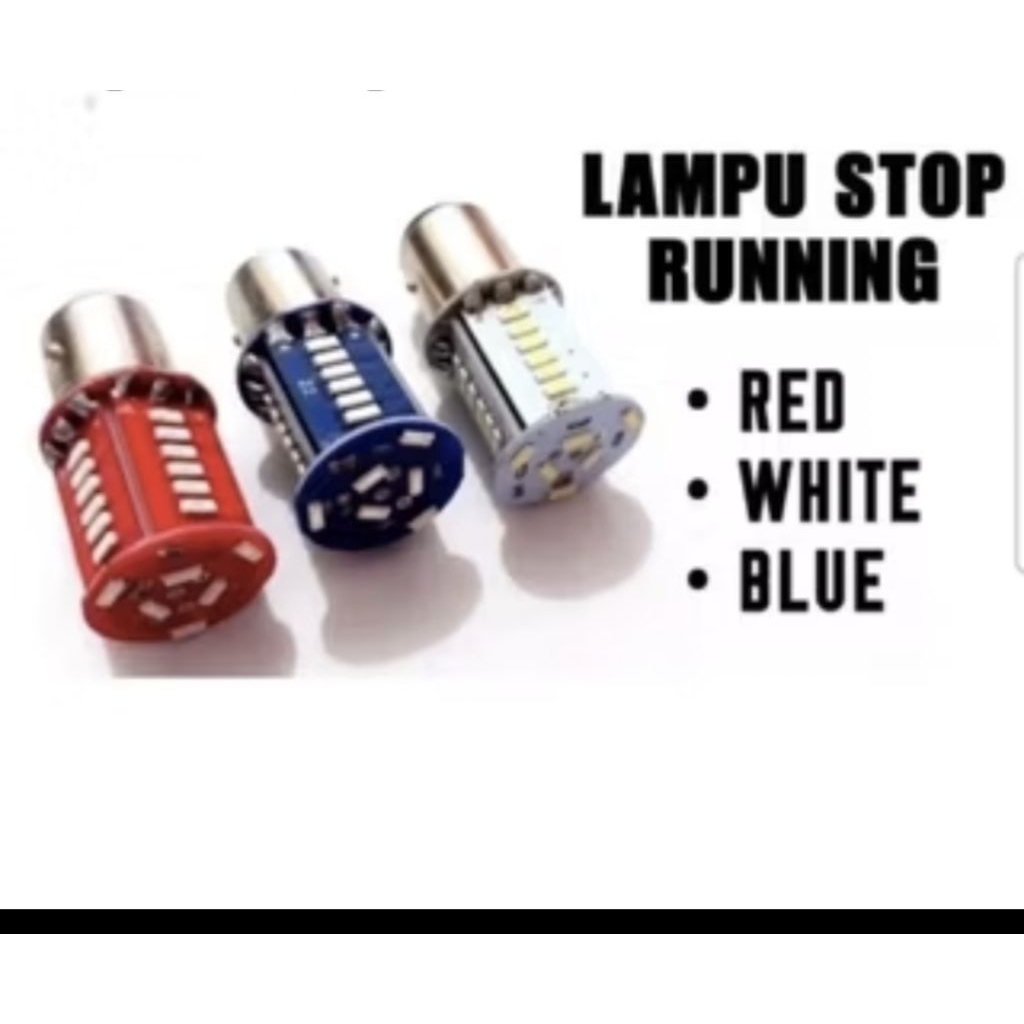 Lampu stop rem LED MATA 30 tuning kedip kaki 2dc 12 universal mobil motor vixion dll