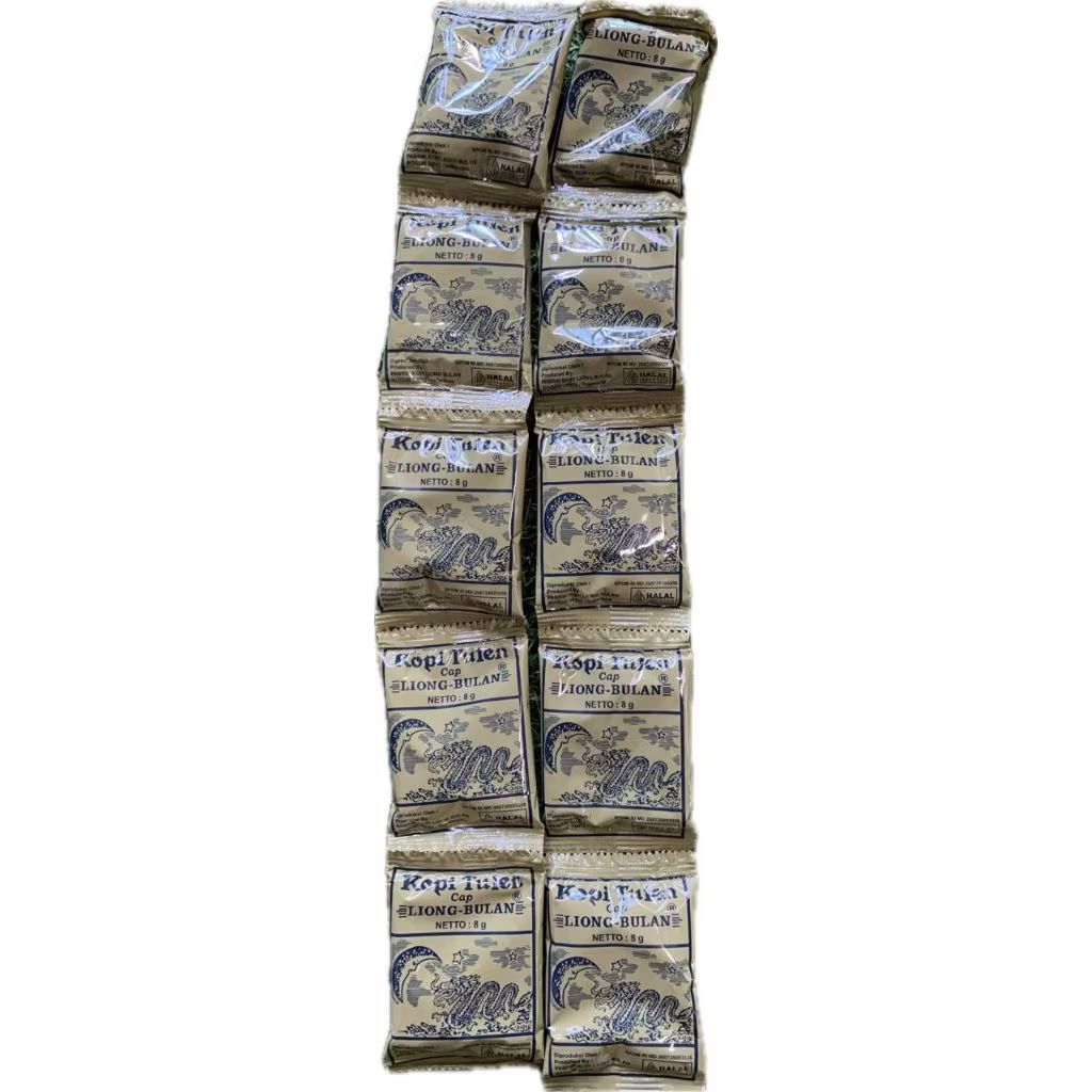 10 Pcs kopi liong tanpa gula