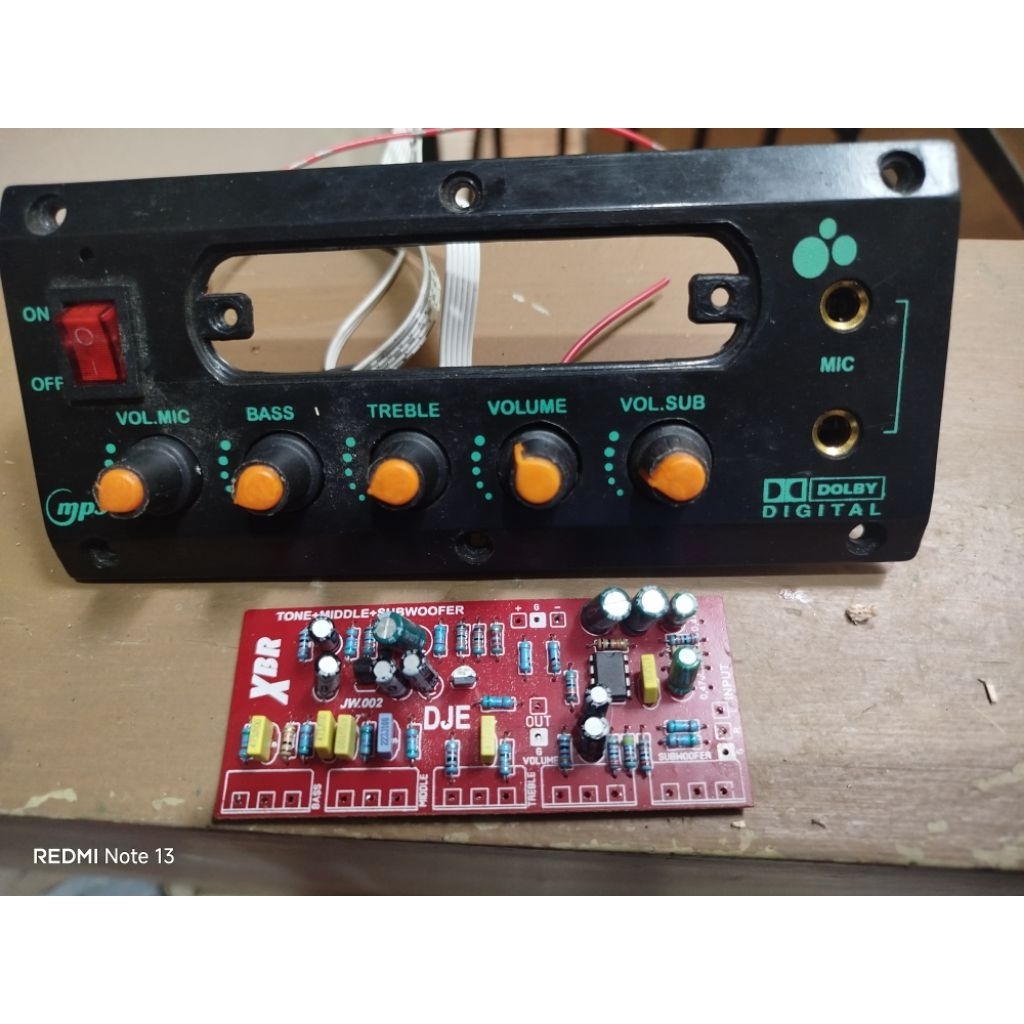 PANEL CONTROL  CT Subwoofer