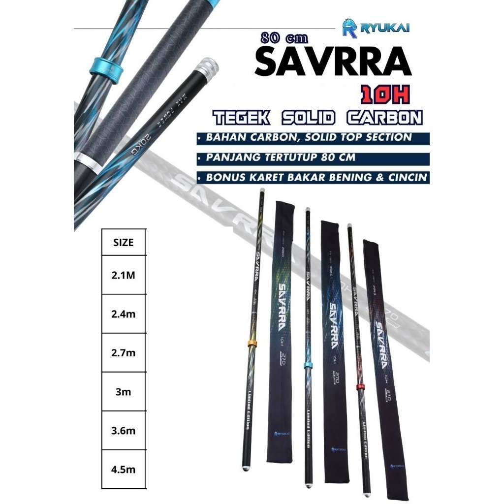 Tegek Ryukai SAVRRA 10H kaku ringan