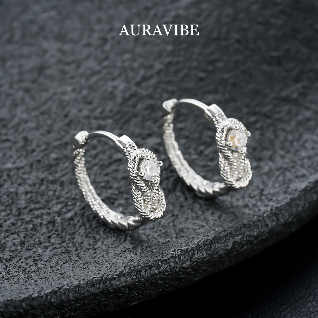 AURAVIBE-Pilihan Anting Pria - Desain Punk Kecil yang Modis