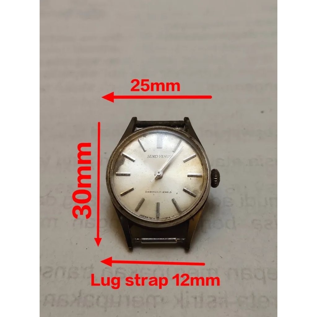 seiko Venus 1904-0010 Manual winding