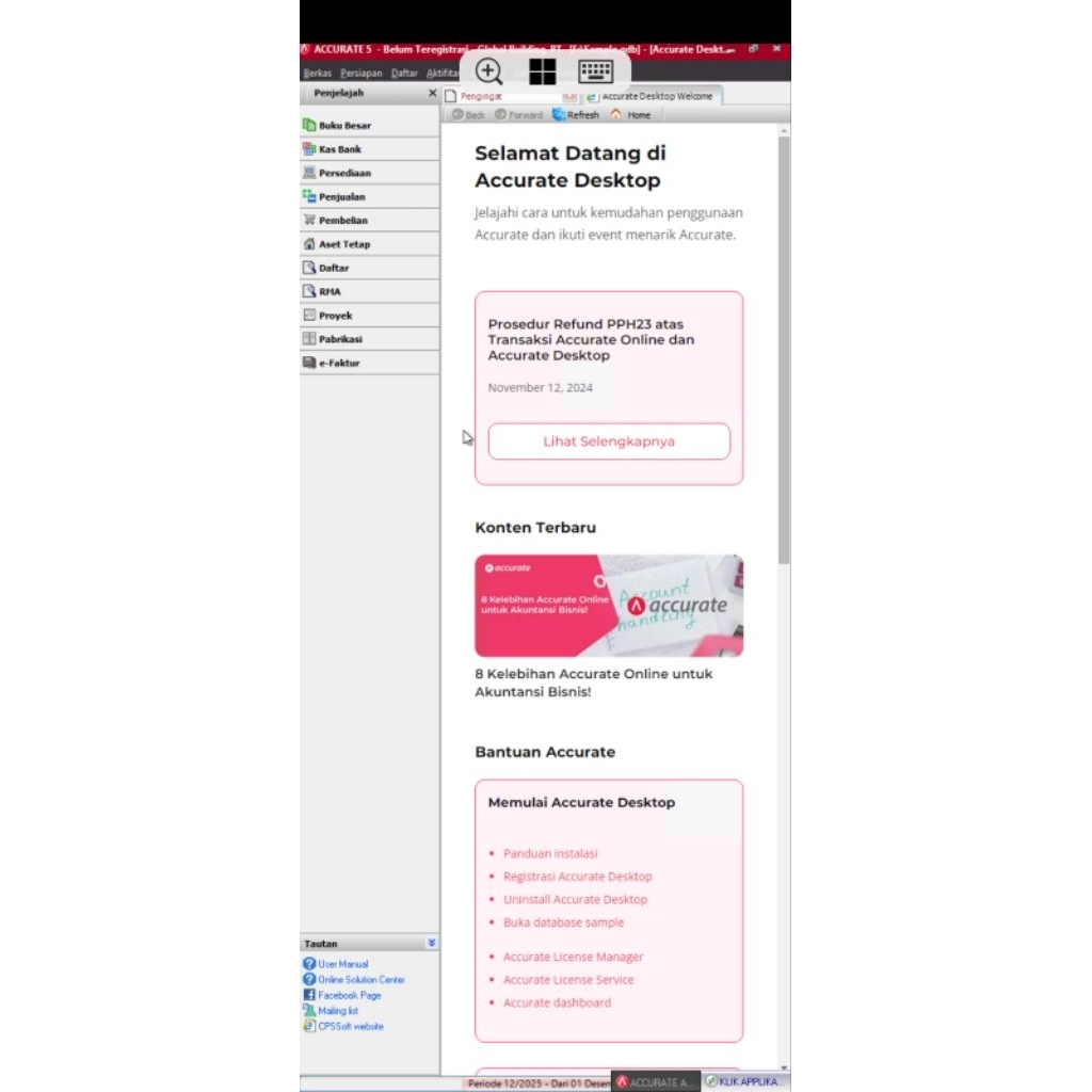 Virtual Server Online untuk Software Akuntansi Desktop