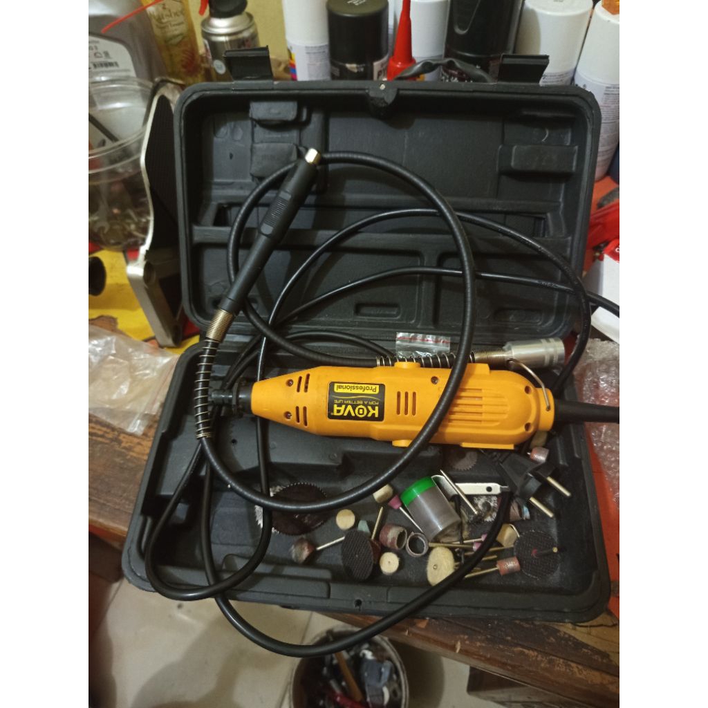 gerinda bor mini KOVA komplit