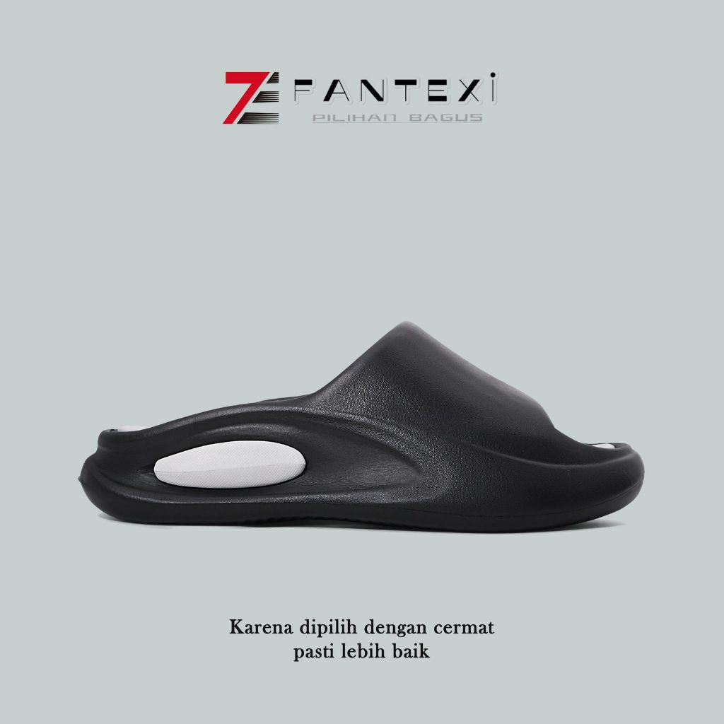 Sandal Selop Karet Pria Empuk Polos Terbaru