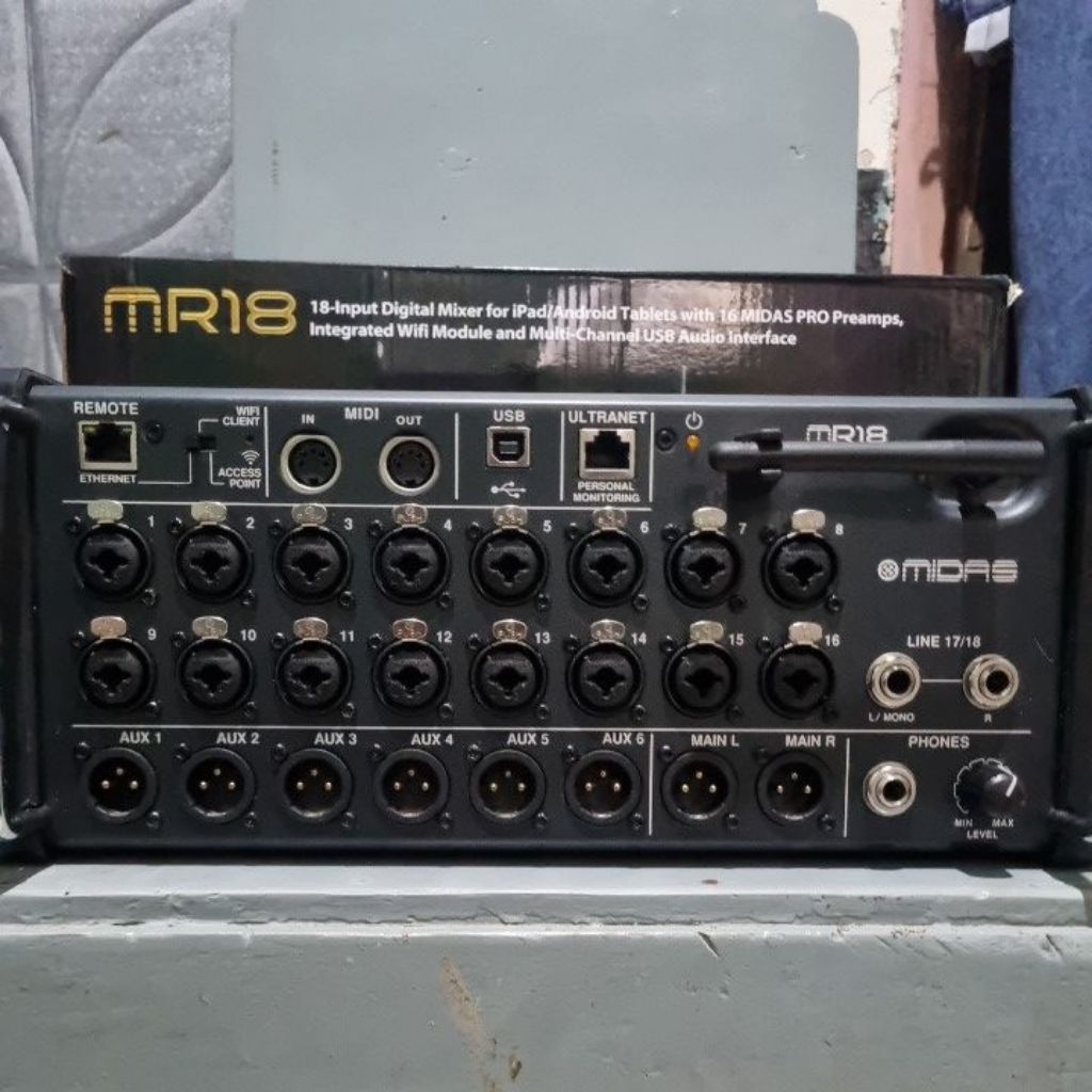 midas mr18